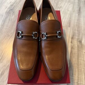 Salvatore Ferragamo Gancini Bit Benford Loafers